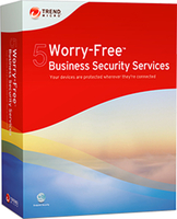 Bild von Trend Micro Worry-Free Business Security Services 5, RNW, 2-5u, 1m, ML Erneuerung Mehrsprachig 1 Monat( e)