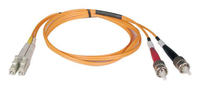 Bild von Tripp Lite N518-10M InfiniBand/Glasfaserkabel 2x LC 2x ST OFNR Orange