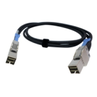 Bild von QNAP CAB-SAS05M-8644 Serial Attached SCSI (SAS)-Kabel 0,5 m Schwarz
