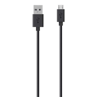 Bild von Belkin Micro-USB to USB ChargeSync USB Kabel 3 m USB 2.0 USB A Micro-USB B Schwarz