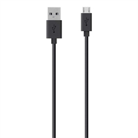 Bild von Belkin Micro-USB to USB ChargeSync USB Kabel USB 2.0 3 m USB A Micro-USB B Schwarz