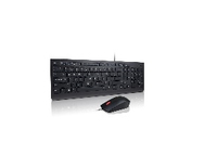 Bild von Lenovo 4X30L79892 Tastatur Maus enthalten Universal USB QWERTY Dänisch Schwarz