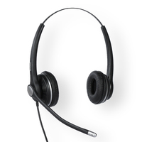 Bild von Snom A100D Kopfhörer Kabelgebunden Kopfband Büro/Callcenter Schwarz