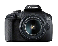 Bild von Canon EOS 2000D BK 18-55 IS II EU26 SLR-Kamera-Set 24,1 MP CMOS 6000 x 4000 Pixel Schwarz