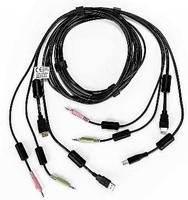 Bild von Vertiv Avocent CBL0126 Tastatur/Video/Maus (KVM)-Kabel Schwarz 1,8 m