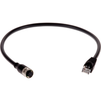 Bild von Axis 01793-001 Netzwerkkabel Schwarz 0,5 m Cat5e