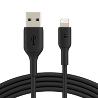 Bild von Belkin CAA001BT3MBK Lightning-Kabel 3 m Schwarz