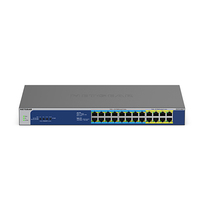 Bild von NETGEAR GS524UP Unmanaged Gigabit Ethernet (10/100/1000) Power over Ethernet (PoE) Grau