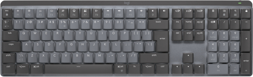 Bild von Logitech MX Mechanical Tastatur Büro RF Wireless + Bluetooth QWERTY US International Graphit, Grau