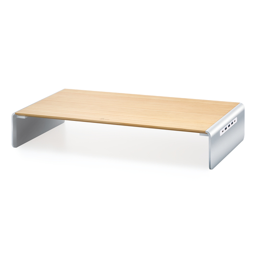 J5CREATE WOOD MONITOR STAND WITH DOCKING