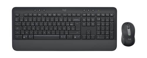 Bild von Logitech Signature MK650 Combo For Business Tastatur Maus enthalten Büro Bluetooth AZERTY Belgisch Graphit