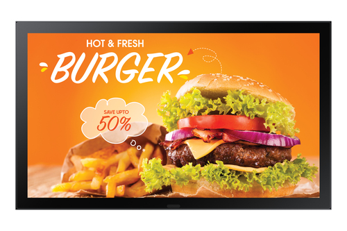 Bild von Samsung OH24B Digital Signage Flachbildschirm 61 cm (24&quot;) LCD WLAN 1500 cd/m² Full HD Schwarz Eingebauter Prozessor Tizen 6.5 24/7