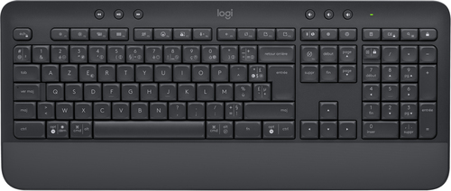 Bild von Logitech Signature K650 Tastatur Büro Bluetooth AZERTY Französisch Graphit