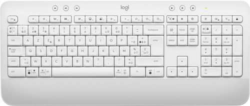 Bild von Logitech Signature K650 Tastatur Büro Bluetooth AZERTY Holländisch Weiß