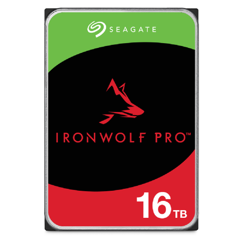 SEAGATE IRONWOLF PRO 16TB SATA 3.5IN