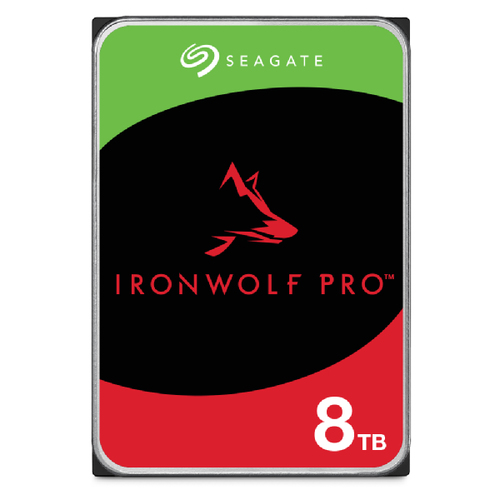 SEAGATE IRONWOLF PRO 8TB SATA 3.5IN