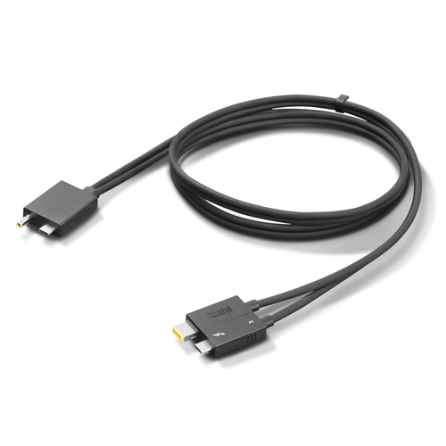 Bild von Lenovo 4X91K16970 Thunderbolt-Kabel 0,7 m 40 Gbit/s Schwarz