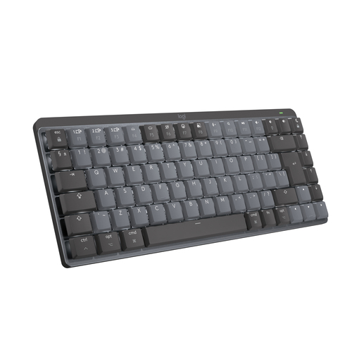 Bild von Logitech MX Mini Mechanical for Mac Tastatur Büro Bluetooth QWERTY US International Graphit, Grau