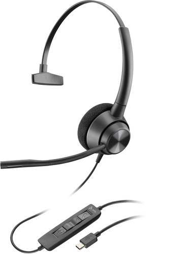 Bild von POLY EncorePro 310 USB-C Monaurales Headset TAA