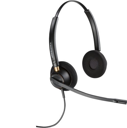 Bild von POLY EncorePro 520D Binaurales digitales Headset mit Quick Disconnect TAA