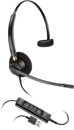 Bild von POLY EncorePro 515 Monaural Headset mit USB-A