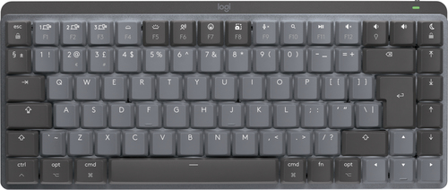 Bild von Logitech MX Mini Mechanical for Mac Tastatur Büro Bluetooth QWERTY UK Englisch Graphit, Grau