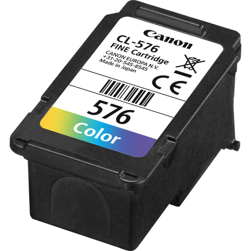 Bild von Canon CL-576 Druckerpatrone 1 Stück(e) Original Standardertrag Cyan, Magenta, Gelb