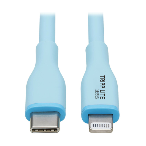 Bild von Tripp Lite M102AB-006-S-LB Lightning-Kabel 1,83 m Blau