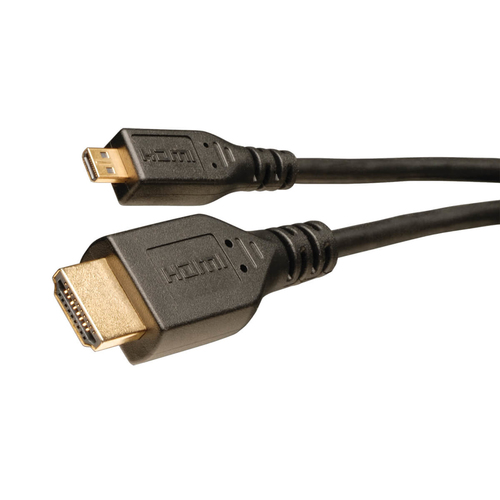 Bild von Tripp Lite P570-006-MICRO HDMI-Kabel 1,83 m HDMI Typ A (Standard) HDMI Typ D (Mikrofon) Schwarz