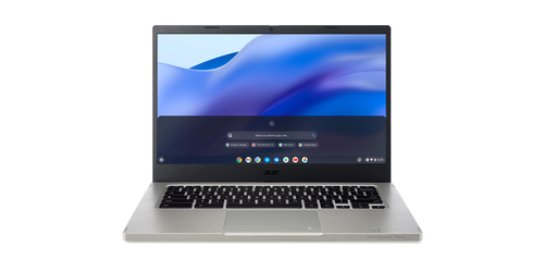 Bild von Acer Chromebook Vero 514 CBV514-1H-510X Intel® Core™ i5 i5-1235U 35,6 cm (14&quot;) Full HD 8 GB LPDDR4x-SDRAM 256 GB SSD Wi-Fi 6 (802.11ax) ChromeOS Silber