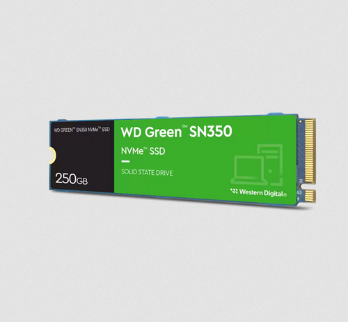 Bild von Western Digital Green SN350 250 GB M.2 PCI Express 3.0 NVMe TLC