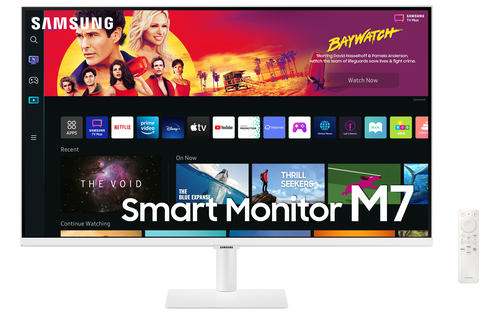 Bild von Samsung M70B Computerbildschirm 81,3 cm (32&quot;) 3840 x 2160 Pixel 4K Ultra HD LCD Weiß