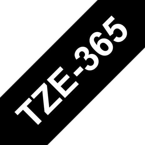 Bild von Brother TZE365 Etiketten erstellendes Band TZe