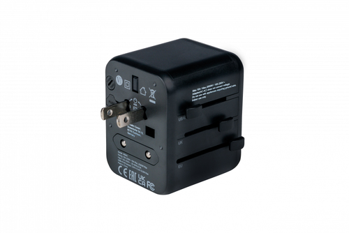 Bild von Verbatim 49543 Netzstecker-Adapter Universal Schwarz