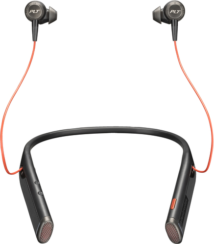 Bild von POLY Voyager 6200 USB-C Black Headset, Kabellos, Anrufe/Musik, 56 g, Kopfhörer, Schwarz