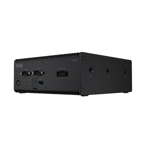 Bild von Lenovo ThinkEdge SE50 Intel® Core™ i5 i5-8365UE 16 GB DDR4-SDRAM 512 GB SSD Windows 10 IoT Enterprise Mini PC Mini-PC Schwarz