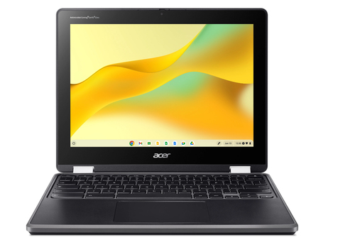 Bild von Acer Chromebook R856TN-TCO-C4Y0 N100 30,5 cm (12&quot;) Touchscreen HD+ 4 GB LPDDR5-SDRAM 128 GB SSD Wi-Fi 6 (802.11ax) ChromeOS Schwarz