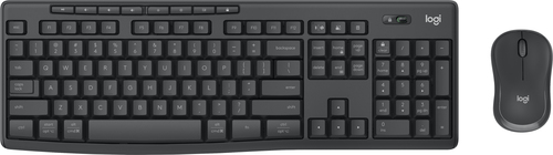 Bild von Logitech MK370 Combo for Business Tastatur Maus enthalten Büro RF Wireless + Bluetooth QWERTY Nordisch Graphit