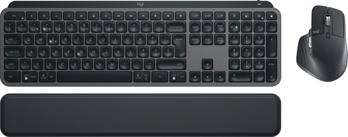 Bild von Logitech MX Keys S Combo Tastatur Maus enthalten Büro RF Wireless + Bluetooth QWERTZ Schweiz Graphit