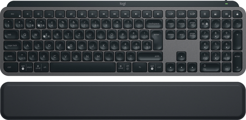 Bild von Logitech MX Keys S Tastatur Büro RF Wireless + Bluetooth QWERTZ Schweiz Graphit