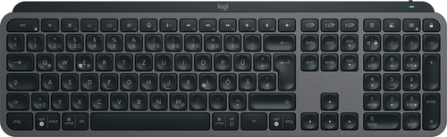 Bild von Logitech MX Keys S Tastatur Universal RF Wireless + Bluetooth QWERTZ Deutsch Graphit