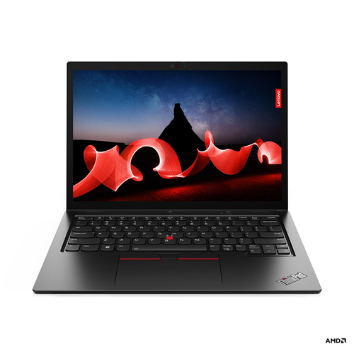 Bild von Lenovo ThinkPad L13 AMD Ryzen™ 5 PRO 7530U Hybrid (2-in-1) 33,8 cm (13.3&quot;) Touchscreen WUXGA 16 GB DDR4-SDRAM 512 GB SSD Wi-Fi 6E (802.11ax) Windows 11 Pro Schwarz