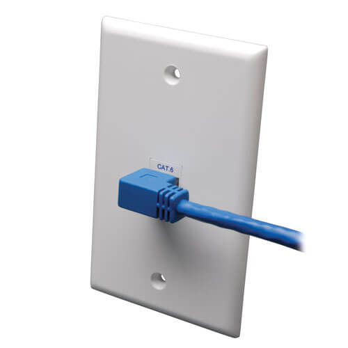 Bild von Tripp Lite N204-005-BL-RA Netzwerkkabel Blau 1,52 m Cat6