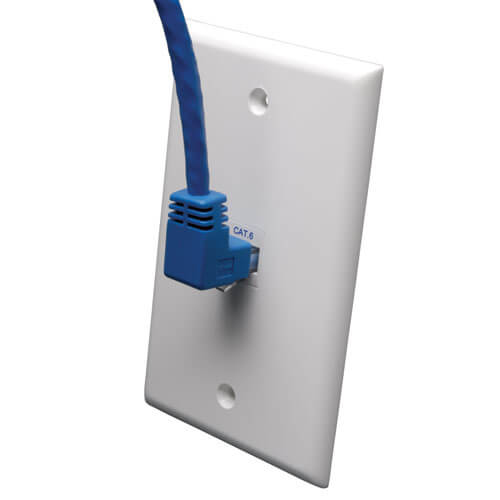 Bild von Tripp Lite N204-005-BL-UP Netzwerkkabel Blau 1,52 m Cat6