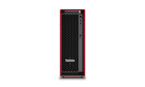 Bild von Lenovo ThinkStation P5 Intel® Xeon® W w3-2423 32 GB DDR5-SDRAM 512 GB SSD NVIDIA RTX A2000 Windows 11 Pro for Workstations Tower Arbeitsstation Schwarz, Rot