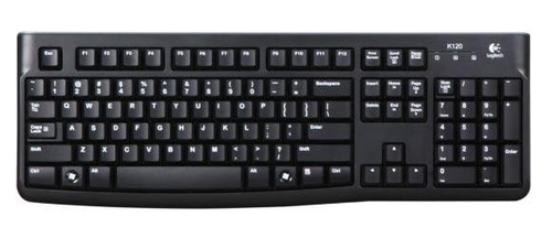 Bild von Logitech Keyboard K120 for Business Tastatur USB Nordisch Schwarz