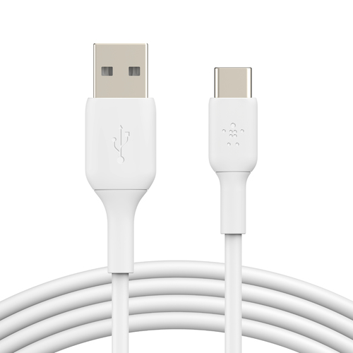 Bild von Belkin BoostCharge USB Kabel USB 2.0 1 m USB A USB C Weiß