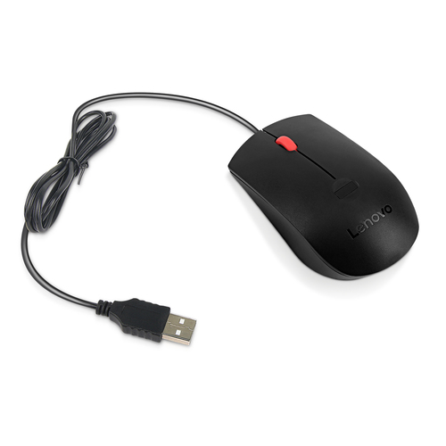 Bild von Lenovo 4Y51M03357 Maus Büro Beidhändig USB Typ-A Optisch 1600 DPI