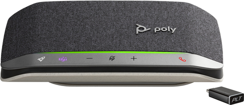 Bild von POLY Sync 20+M Freisprecheinrichtung + USB-A-an-USB-C-Kabel + BT700 Dongle + Beutel