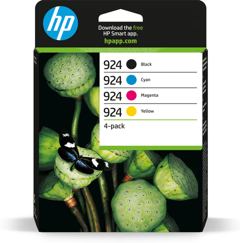 Bild von HP 924 4er-Pack CMYK Original Druckerpatrone